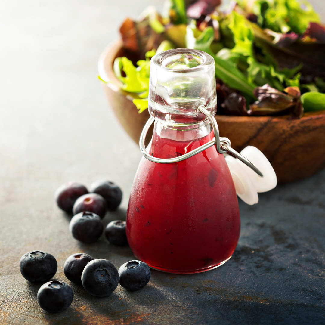 Wild Blueberry & Rosemary Green Salad