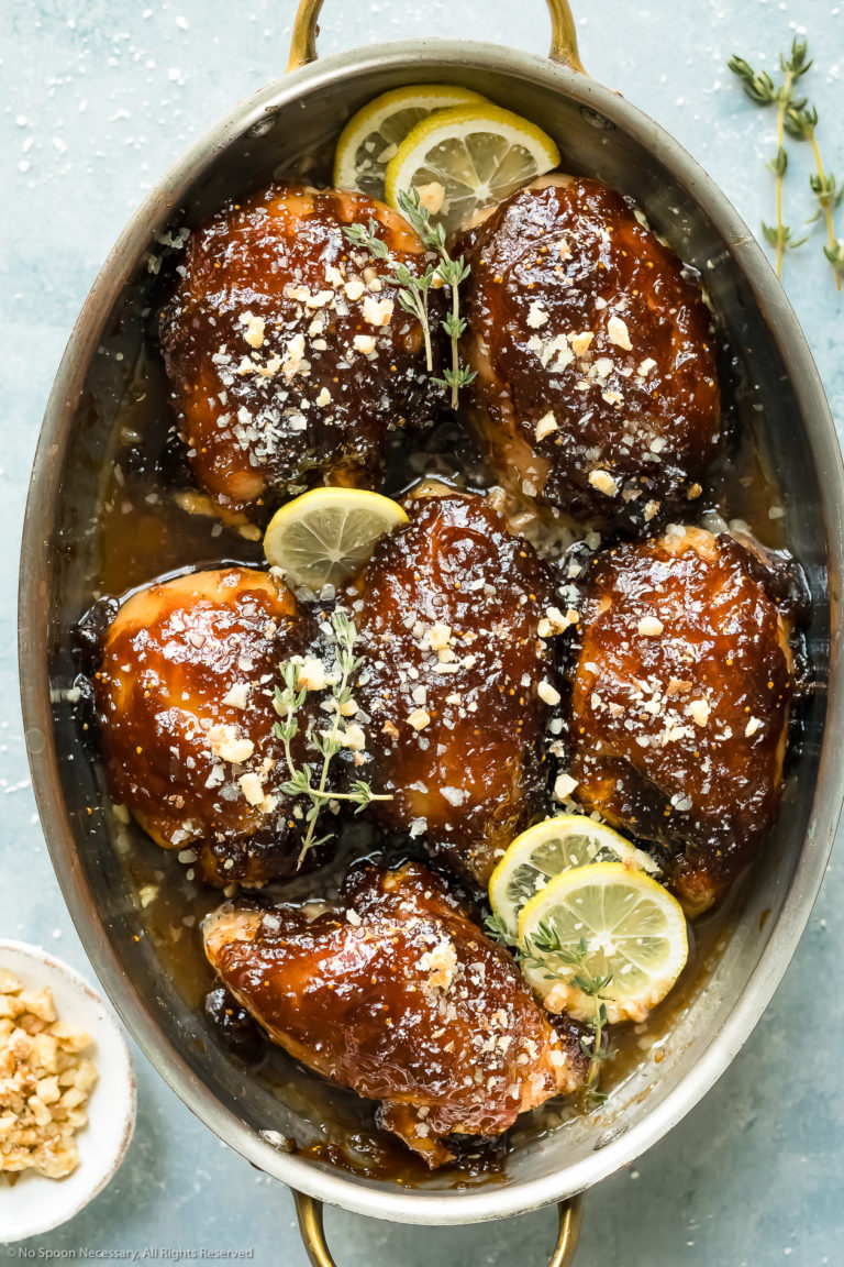 Balsamic Fig Glazed Chicken