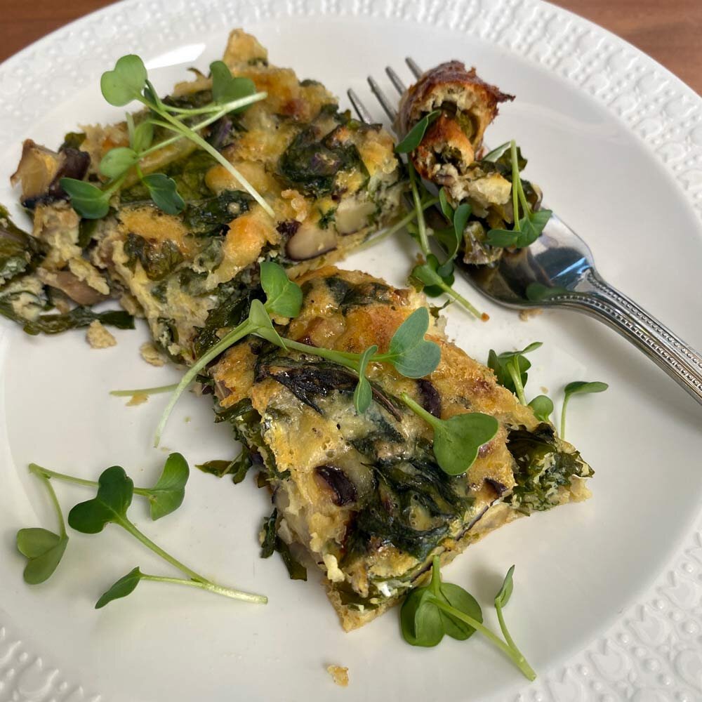 Savory Egg Squares