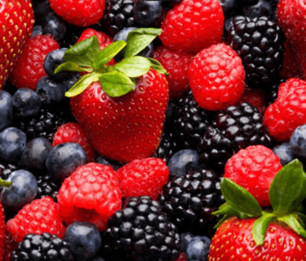 Berries with Dark Balsamic
