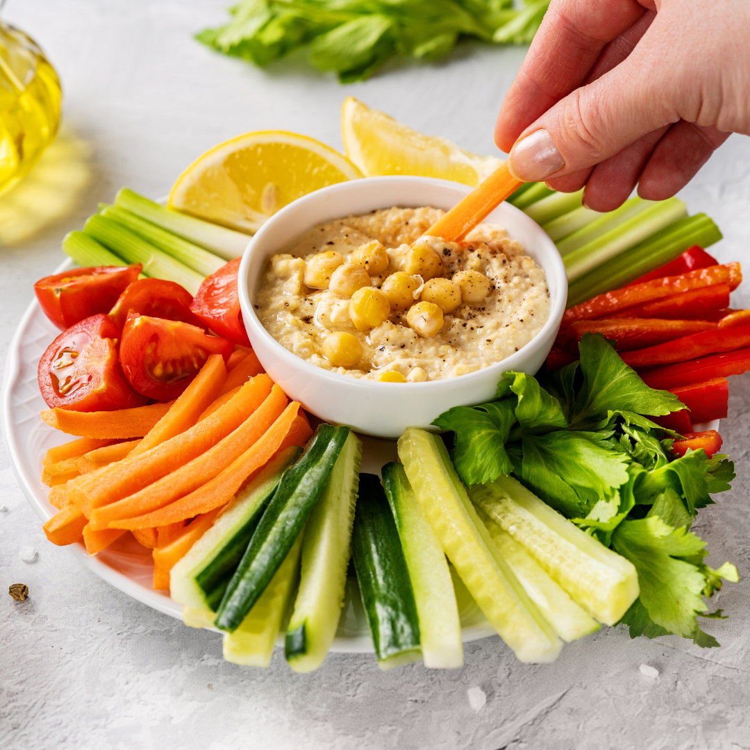 Garlic-Cucumber Hummus