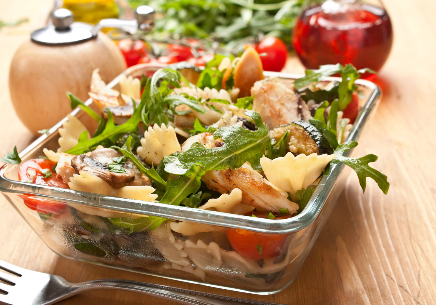 Pasta and Vegetable Salad with Gravenstein Apple-Lime Vinaigrette