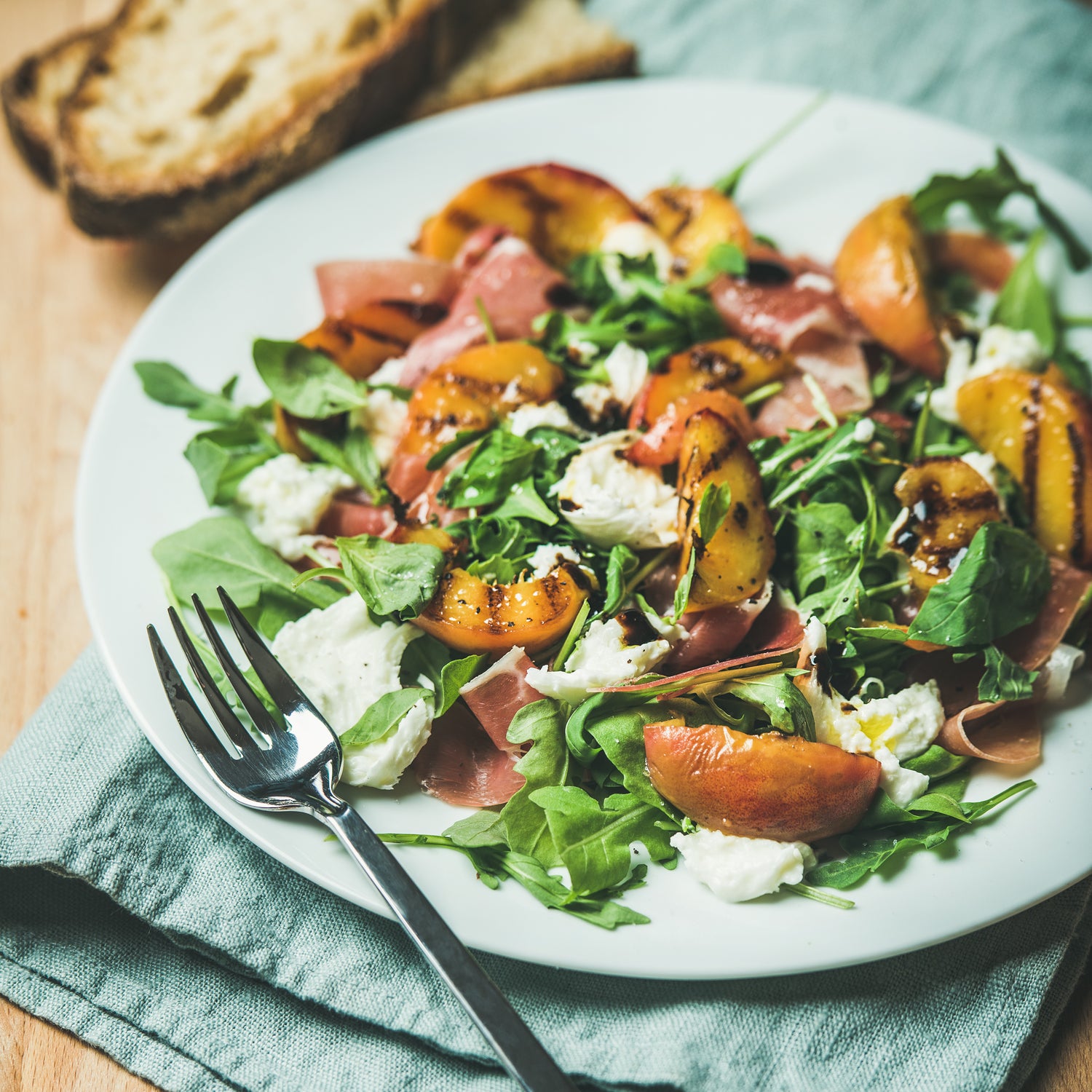 Grilled Apricot Salad