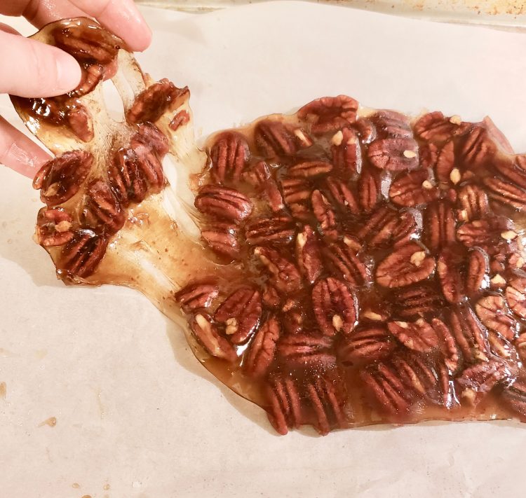 Pumpkin Spice Balsamic Vinegar Candied Pecans