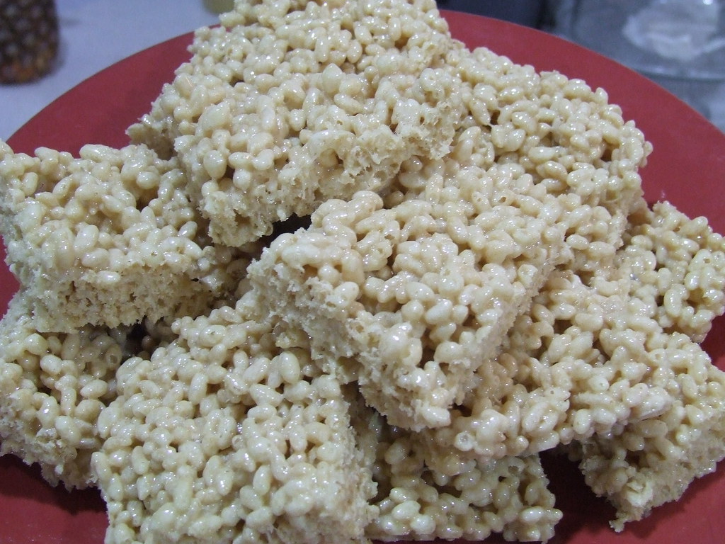 Olive Oil Rice Krispie Treats