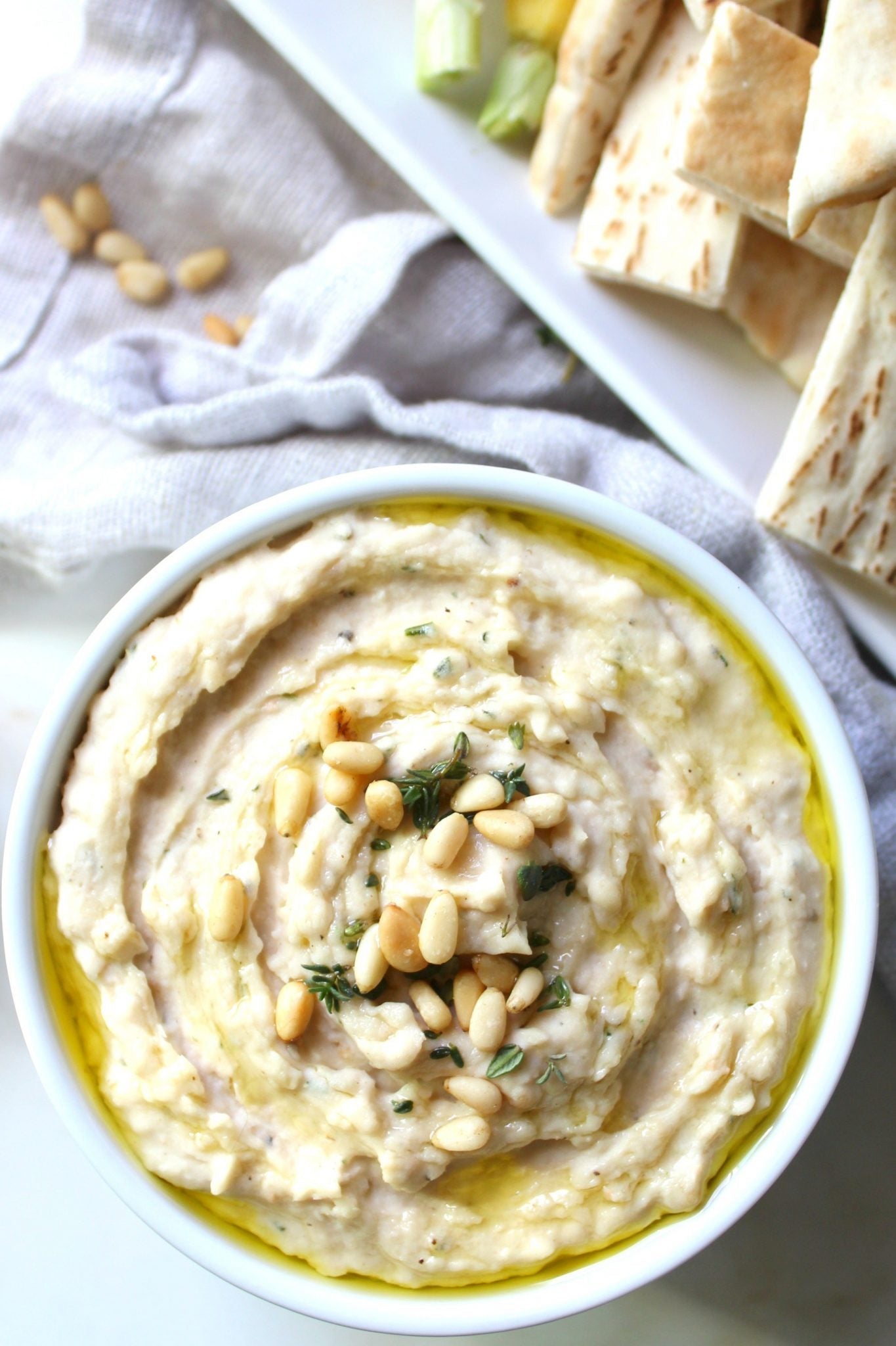 White Bean Dip with Herbs