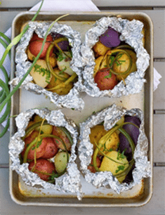 Grilled Packet Potatoes