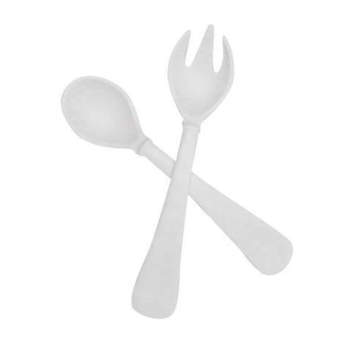 VIDA Nube White Salad Servers