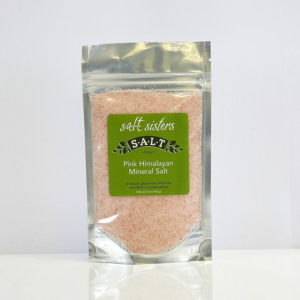 Salt Sisters Pink Himalayan Sea Salt, fine