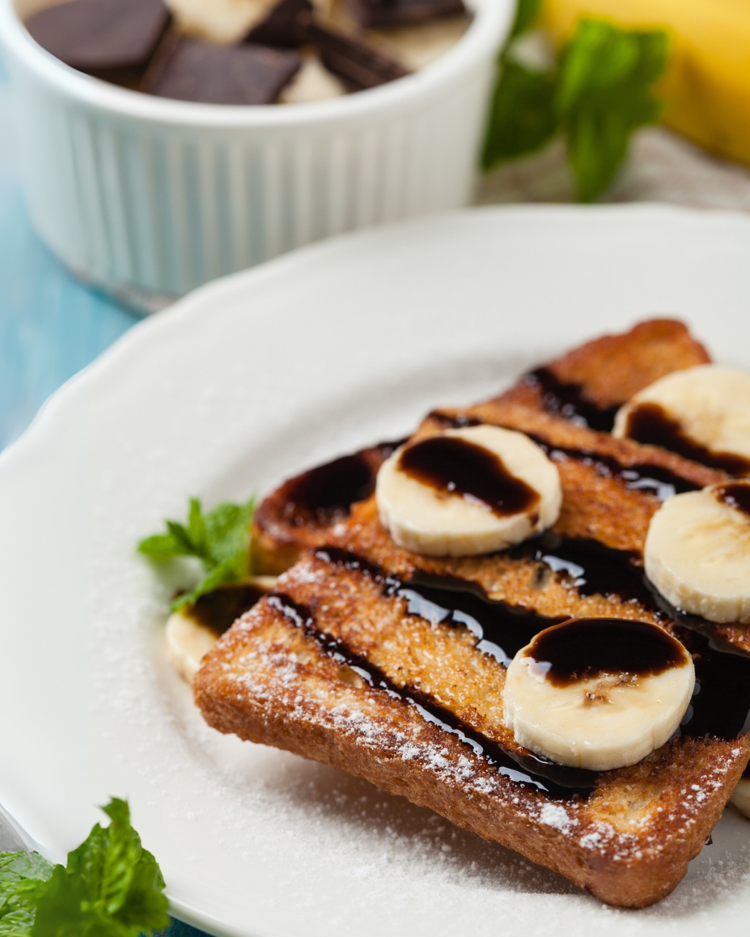 Chocolate Balsamic French Toast