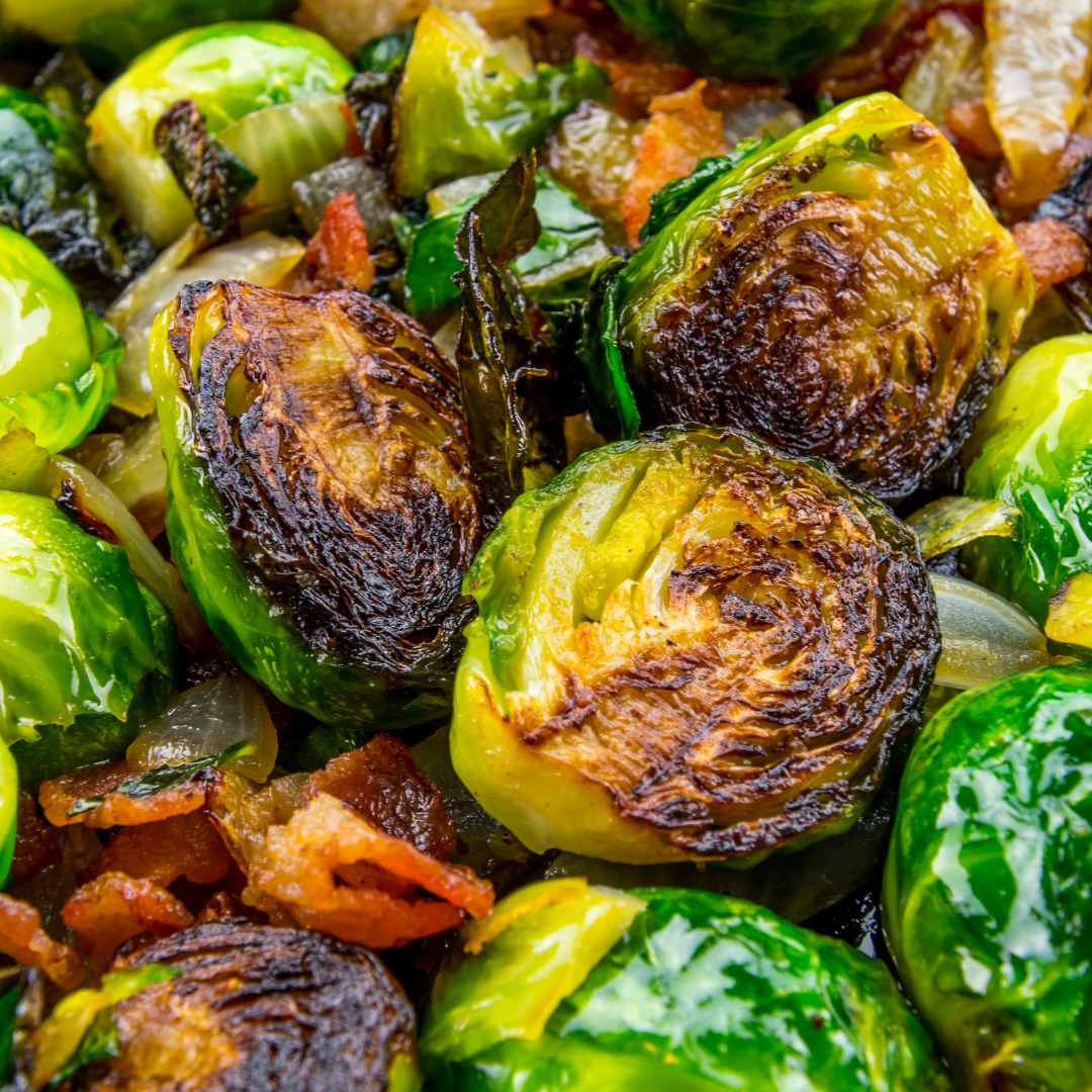 Maple Bacon Brussels Sprouts