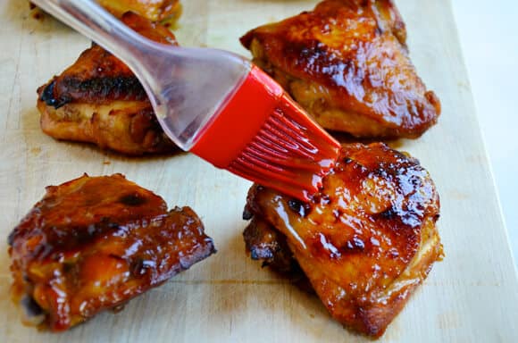 Honey Balsamic Baked Chicken Thighs