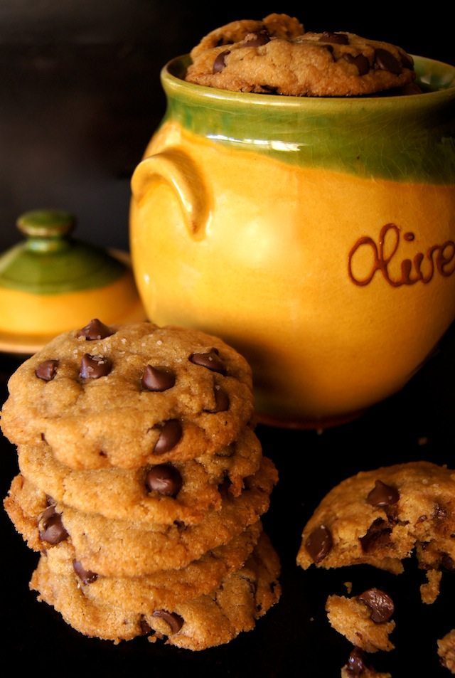 Olive Oil Chocolate Chip Cookie