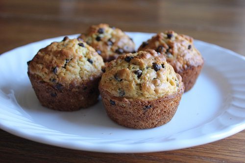 Oatmeal Chocolate Chip Muffins