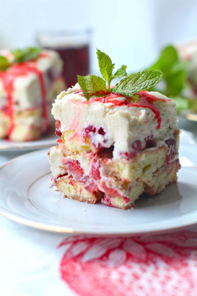 Balsamic Strawberry Tiramisu