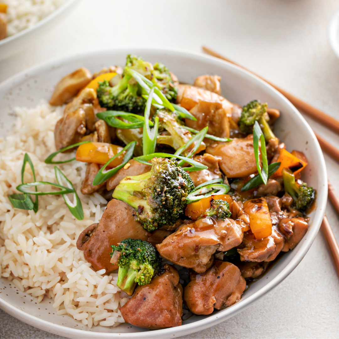 Sesame Ginger Chicken Stir-Fry