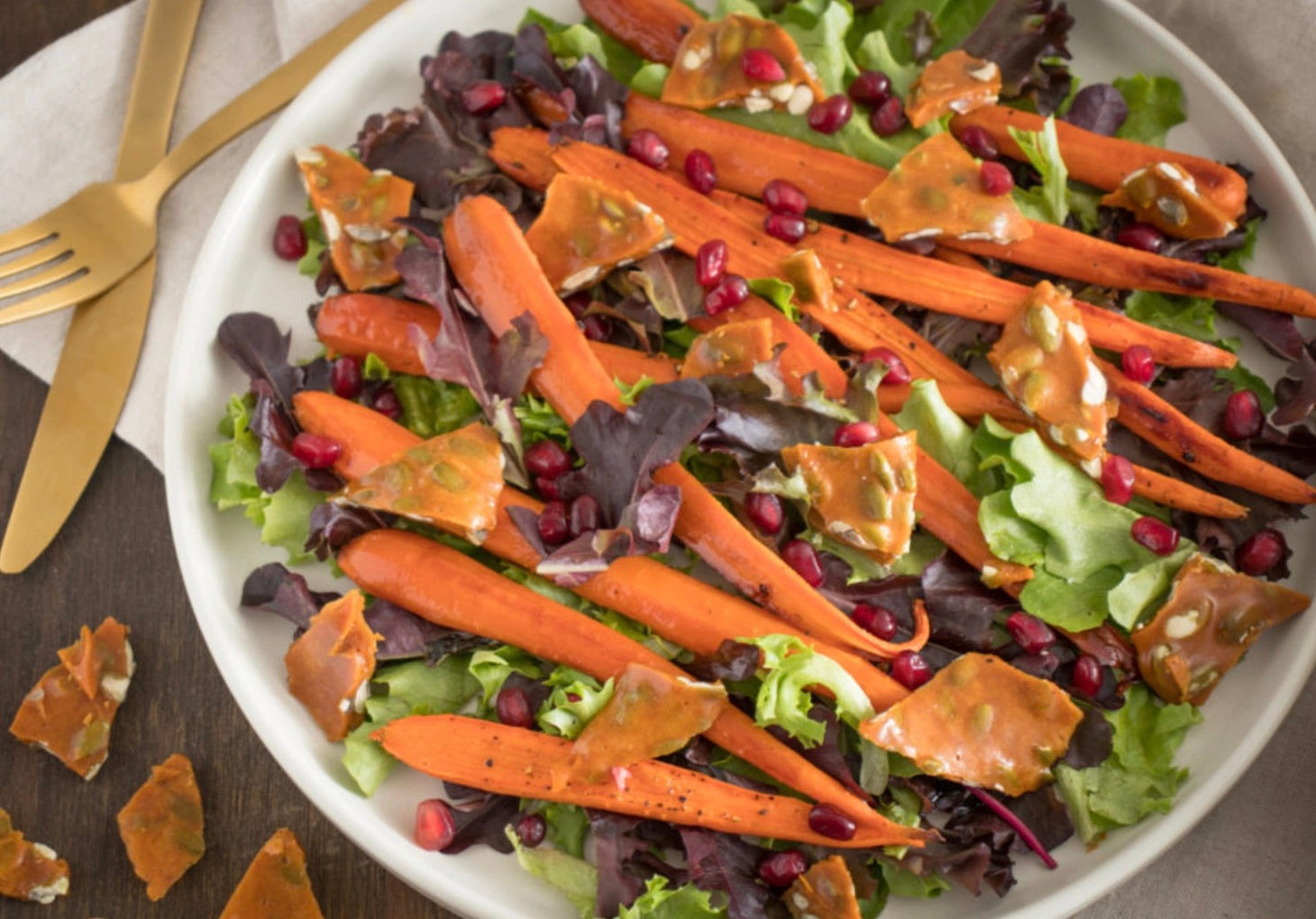 Herb and Citrus Roasted Carrot Salad