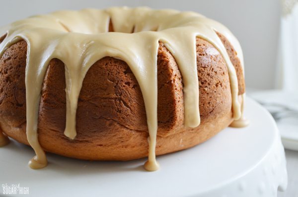 Chocolate-Raspberry Balsamic Glazed Olive Oil Bundt Cake