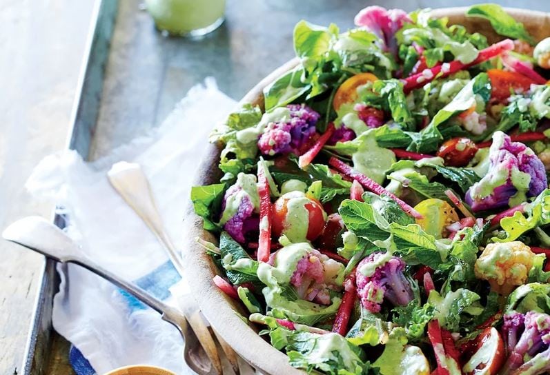 Turnip Green Salad