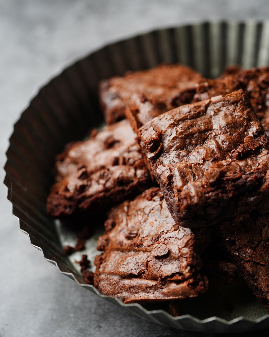 Chipotle Espresso Fudge Brownies